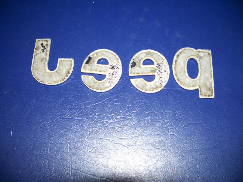 Jeep grand cherokee fender and tailgate emblems, US $20.00, image 4