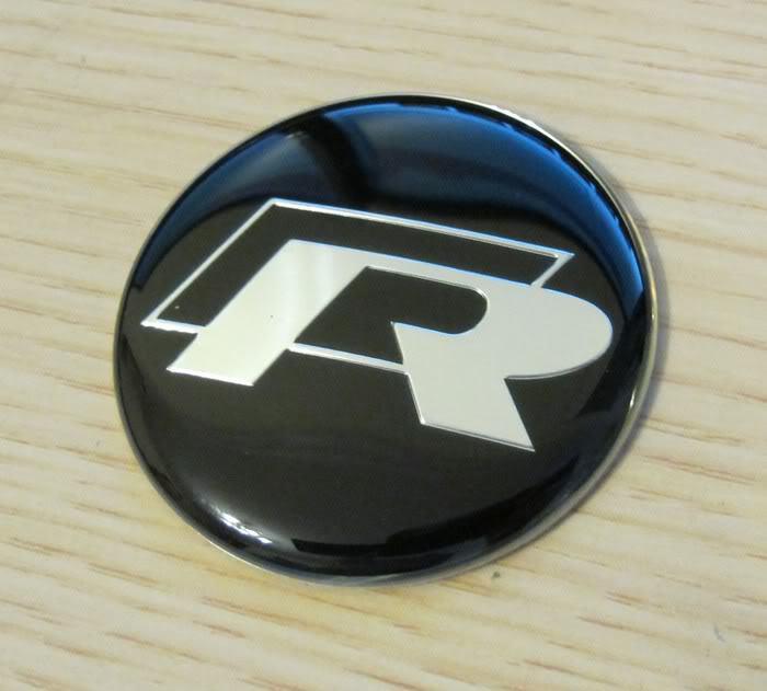 Vw golf mk5 mk6 new r line steering wheel logo cap badge emblem mk v mk vi