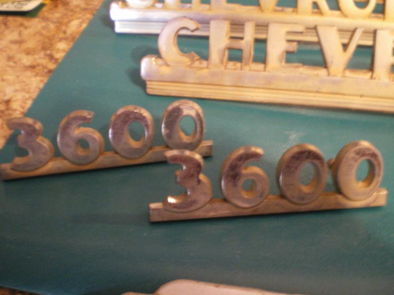 1950-1954 Chevy Truck emblems Chevrolet Pickup hood emblems, US $0.99, image 3