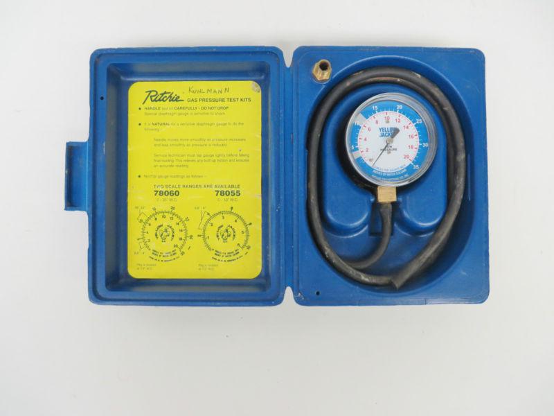 Ritchie yellow jacket gas pressure test kit