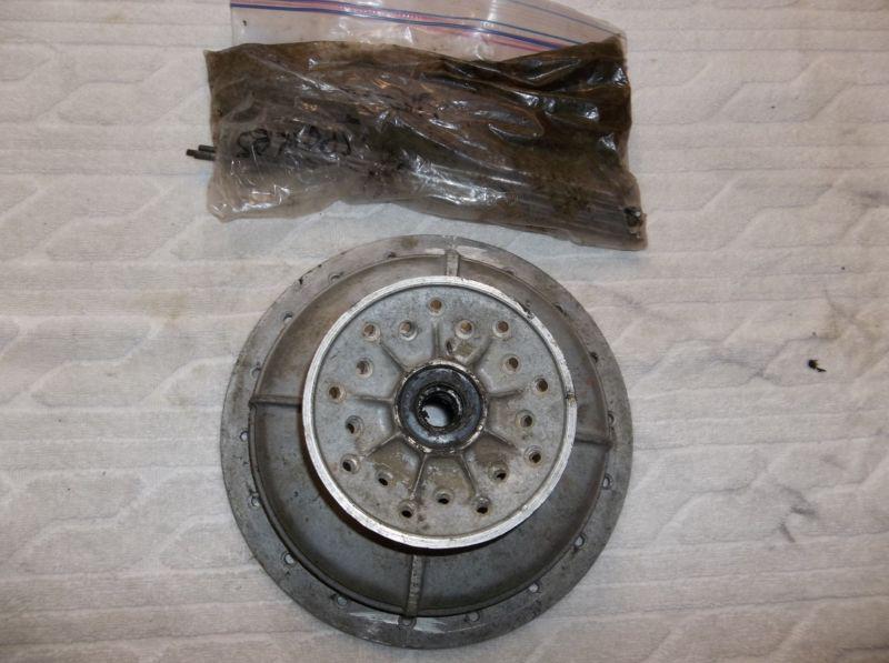 Purchase 197576 yamaha dt250 dt 250 dt 400 rear hub & used spokes in