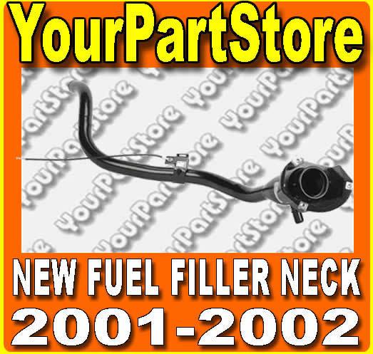 01-02 dodge caravan chrysler voyager fuel tank gas filler neck tube pipe new