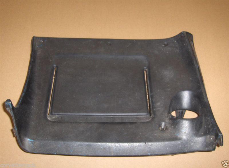 Corvette lower dash pad map pocket rh 69