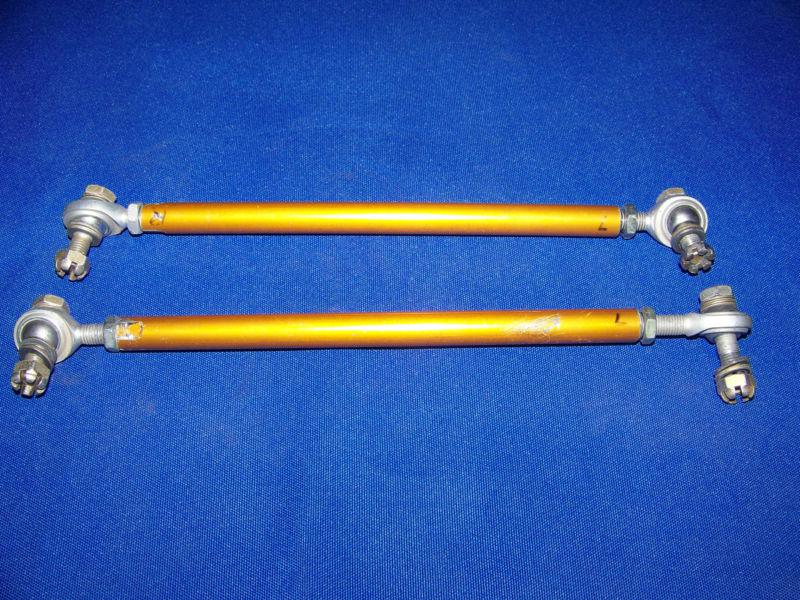 Vintage racing kart invader kt100 two ty rods with tyrod ends