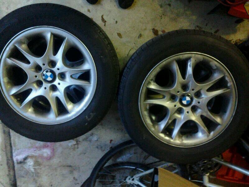 X3 bmw rims with tire