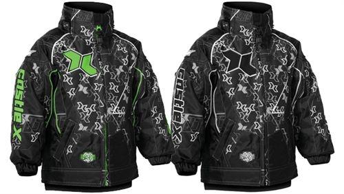 2013 castle switch ace toddler insulated winter cold weather snowmobile jackets