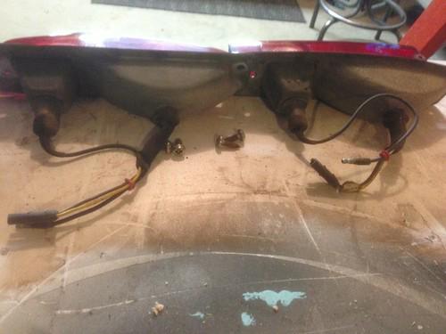 Oem 1967 1968 1969 Ford Truck F100 Tail Light Lens And Tail Light Bucket FoMoCo, US $39.99, image 2