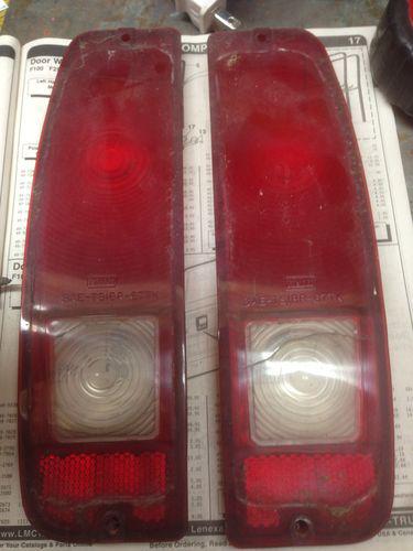 Oem 1967 1968 1969 Ford Truck F100 Tail Light Lens And Tail Light Bucket FoMoCo, US $39.99, image 3