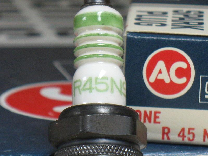 Purchase AC SPARK PLUG R45NSX PLUGS CADILLAC V8 1974 1983 RARE VINTAGE