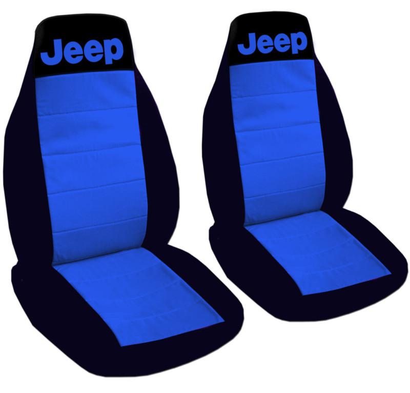 JEEP WRANGLER CAR SEAT COVERS RED & BLACK WITH WRITING JEEP FRONT SET, US $55.99, image 6