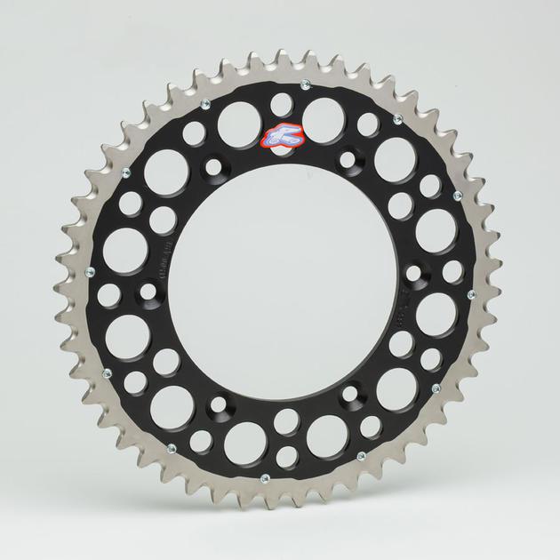 Renthal sprocket twinring 50t 520 steel/alu black fits ktm 450 exc 2003-2005