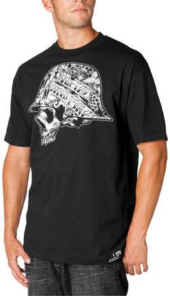 Msr metal mulisha peeled black large t-shirt msr casual tee shirt lrg lg