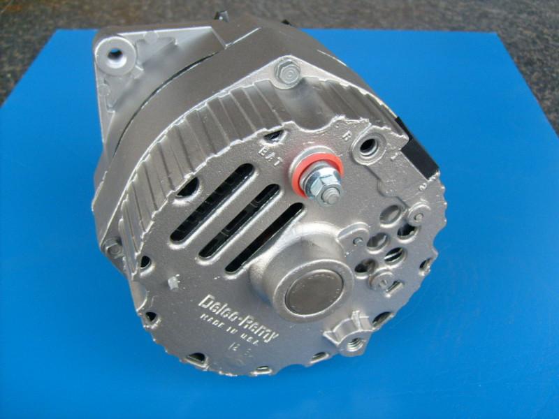 Tractor / forklift alternator 1-wire hookup 65 amp  wide pulley  1/2" belt