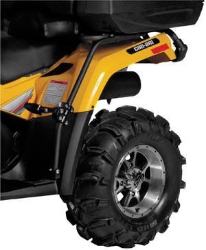Quadboss atv fender protectors for kawasaki brute force 650/750i