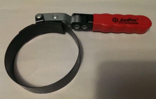 Ampro professional hand tool swivel handle oil filter remover wrench