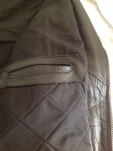 motorcycle leather jacket black Non Harley, US $99.00, image 9