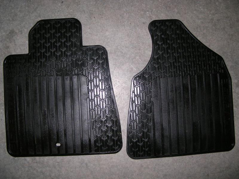 Purchase CHEVROLET TRAVERSE ALL WEATHER FRONT FLOOR MATS BY GM DARK