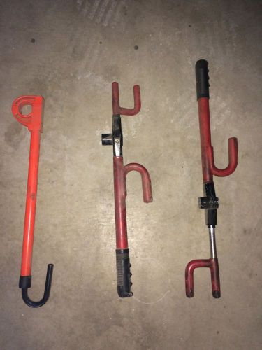 Anti theft security single hook steering wheel lock for car truck suv