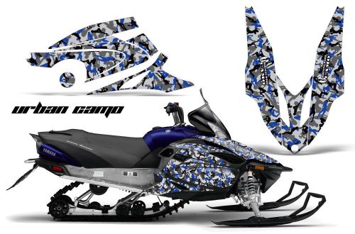 Yamaha vector graphic kit amr racing snowmobile sled wrap decal 12-13 urban camo