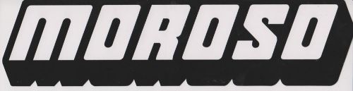 Moroso fender racing decal   d960