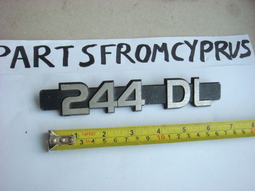 Volvo 144  good used badge emblem     free shipping