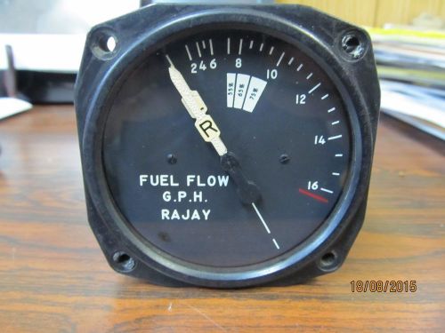 Piper twin comanche pa-30/39 rajay fuel flow indicator