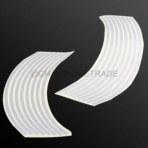 16"-18"chrome reflective rim tape wheel stripe trim bike bicycle for toyota ct