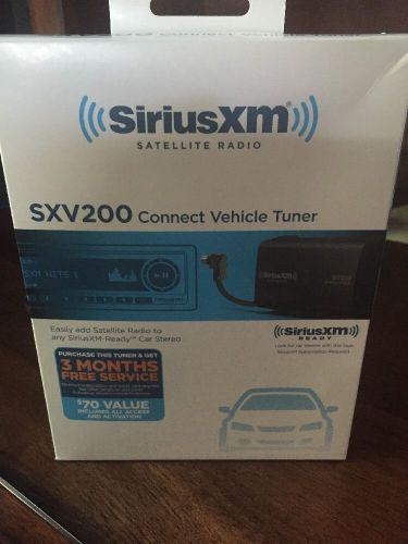 Sirius xm satellite radio sxv 200 connect vechile tuner
