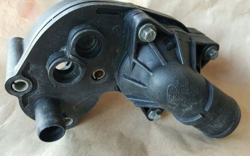 2002-2011 ford/mazda/mercury thermostat housing &amp; water outlet 2l2e-9k478-ba oem