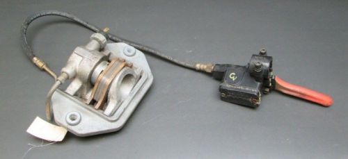 Polaris trail deluxe 1995 brake caliper master cylinder