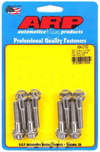 Arp intake manifold bolt kit small block chevy p/n 434-2102