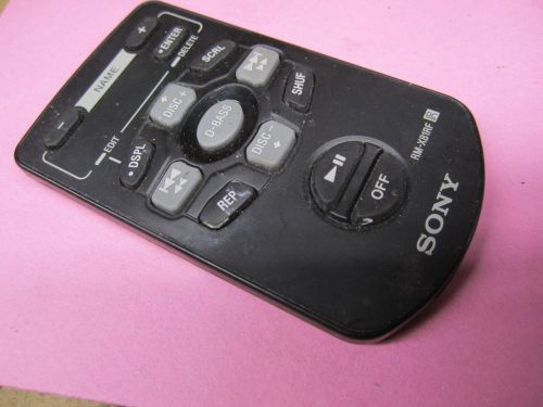 Sony audio unit remote control oe # rm x81rf   sony # rmx81f