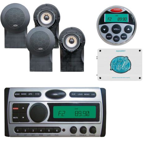 New pldmr87 dvd cd am fm radio+remote,4x5&#034; black 500w speakers,1600w mini amp