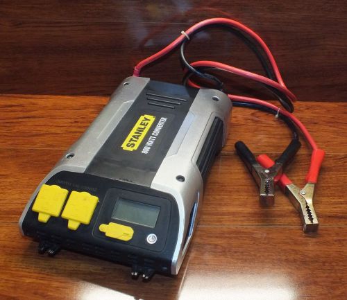Stanley tools (pc809) 800 watt auto battery power inverter with digital display