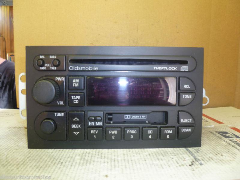 95-99 oldsmobile eight eight alero aurora radio cd cassette player 10448400 pl *