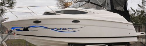 Boat vinyl graphics storm auto decals 10ft