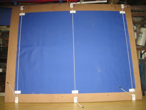 Sunfish sailboat blue cockpit rain cover [