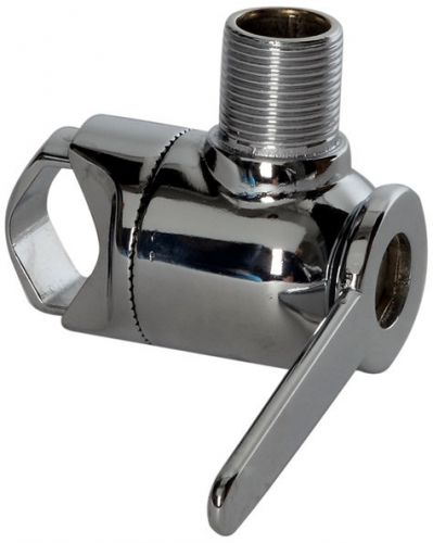 2 way ratchet rail mount for marine boat antennas scout pa43 chromed brass.