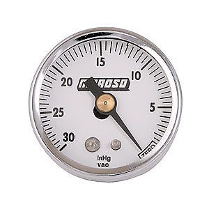 Moroso 89610 vacuum gauge 1.50&#034; diameter
