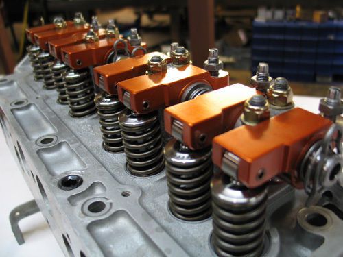 Rootes sunbeam alpine roller tip rocker arms set - new!