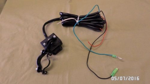 1306m atv intermittent waterproof rocker switch &amp; harness  w/handle bar mount