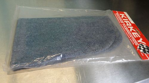 Close-out sale kirkey alum racing seat leg support cover left blue cloth 00419