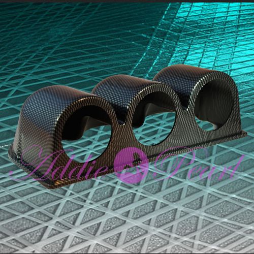 Triple gauge, meter, pod, holder, bracket 2" or 52mm