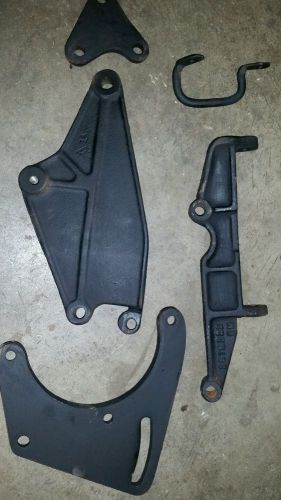 1963-76 corvette original  ac condenser mounting brackets