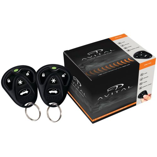 Avital 5105l  1-way security &amp; remote-start system with d2d