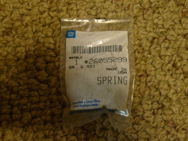 New genuine gm 26055299 steering shaft upper bearing spring made in usa