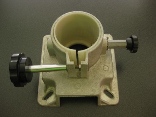 Todd anodized aluminum spider 5203a helm seat mount