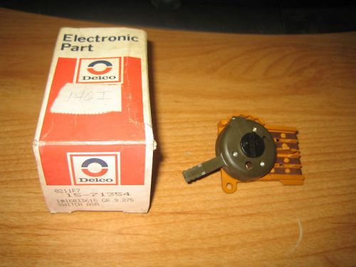 Nos gm delco 1982-1996 buick chevrolet oldsmobile pontiac fan blower switch