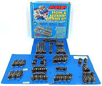 Arp engine &amp; accessory fastener kit 594-9701 pontiac 350 455 black oxide