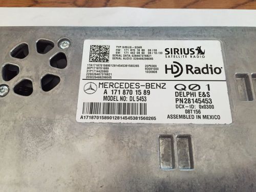 Mercedes benz    sirius hd radio unit a 1718701589